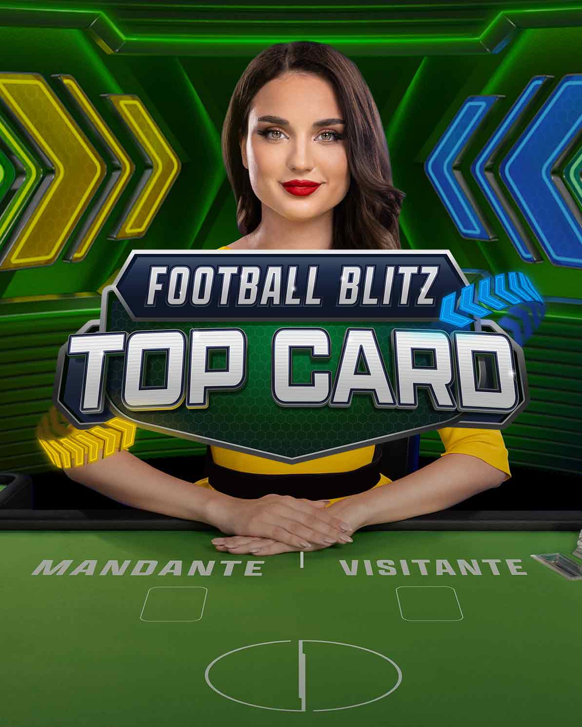 FOOTBALL BLITZ TOP CARD
